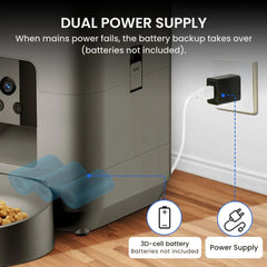 Smart Automatic Pet Feeder with Camera & Voice Control