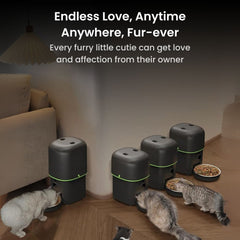Smart Automatic Pet, Cat & Dog Feeder with Camera & WiFi Control