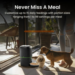 Smart Automatic Pet, Cat & Dog Feeder with Camera & WiFi Control