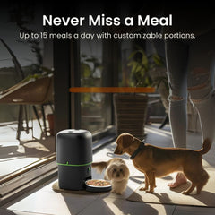 Smart Automatic Pet, Cat & Dog Feeder with Camera & Wi-Fi Control
