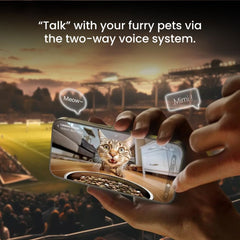 Smart Automatic Pet, Cat & Dog Feeder with Camera & Wi-Fi Control