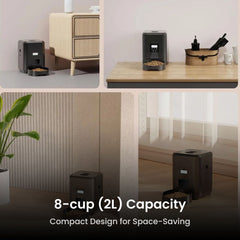 Smart Automatic Pet Feeder with Wi-Fi & Voice Control