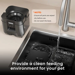 Smart Automatic Pet, Cat & Dog Feeder with WiFi & Voice Control