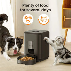 Smart Automatic Pet, Cat & Dog Feeder with WiFi & Voice Control