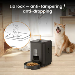 Smart Automatic Pet Feeder with Wi-Fi & Voice Control