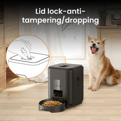 Smart Automatic Pet, Cat & Dog Feeder with WiFi & Voice Control