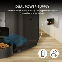 Smart Automatic Pet Feeder with Wi-Fi & Voice Control