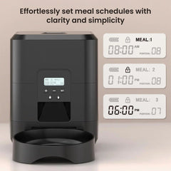 Smart Automatic Pet, Cat & Dog Feeder with WiFi & Voice Control