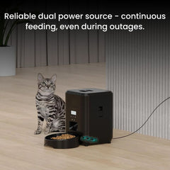 Smart Automatic Pet Feeder with Wi-Fi & Voice Control