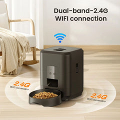 Smart Automatic Pet Feeder with Wi-Fi & Voice Control