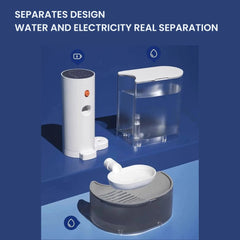 Smart Pet, Cat & Dog Water Fountain - 3L Capacity, 180-Day Battery