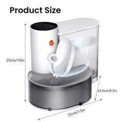 Smart Pet, Cat & Dog Water Fountain - 3L Capacity, 180-Day Battery