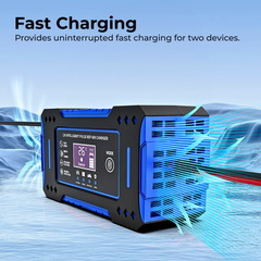 12V 6A Smart Car Battery Charger & Maintainer