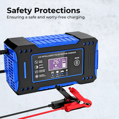 12V 6A Smart Car Battery Charger & Maintainer