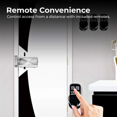 Smart Electric Deadbolt Lock with Remote & Key Access