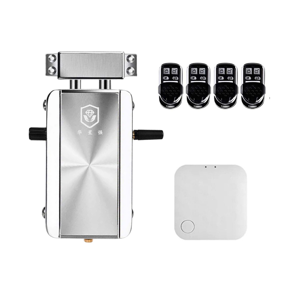 Smart Electric Deadbolt Lock with Remote & Key Access