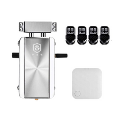 Smart Electric Deadbolt Lock with Remote & Key Access