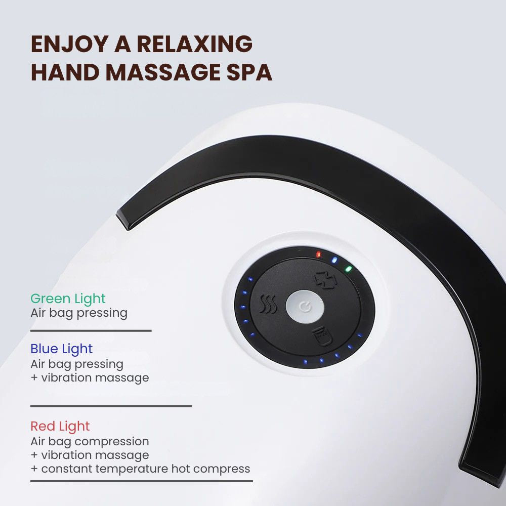 Smart Electric Wrist & Hand Massager with Heat Therapy -  hand massage SPA