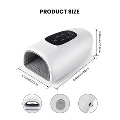Smart Electric Wrist & Hand Massager with Heat Therapy - size