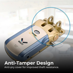 Smart Fingerprint Door Lock — Remote & Keypad