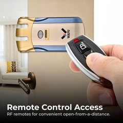 Smart Fingerprint Door Lock — Remote & Keypad