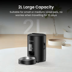 Smart Pet, Cat & Dog Feeder - 2L, WiFi with App, Dual Power & Timer
