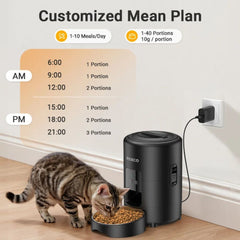 Smart Pet, Cat & Dog Feeder - 2L, WiFi with App, Dual Power & Timer
