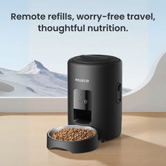 Smart Pet Feeder 2L Wi-Fi with App, Dual Power & Timer