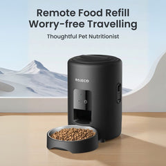 Smart Pet, Cat & Dog Feeder - 2L, WiFi with App, Dual Power & Timer