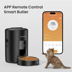 Smart Pet, Cat & Dog Feeder - 2L, WiFi with App, Dual Power & Timer