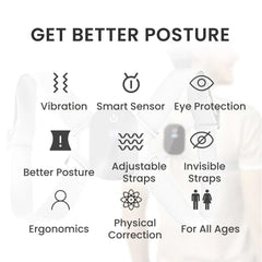 Smart Posture Corrector with Vibration Sensor