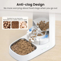 Smart Wi-Fi Automatic Pet, Cat & Dog Feeder with App Control