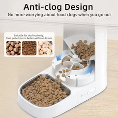 Smart WiFi Automatic Pet, Cat & Dog Feeder with App Control