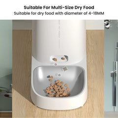 Smart WiFi Automatic Pet, Cat & Dog Feeder with App Control