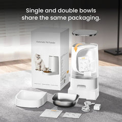 Smart Wi-Fi Automatic Pet, Cat & Dog Feeder with App Control