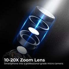 2-in-1 Zoom & Macro Smartphone Camera Lens