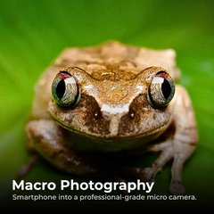 2-in-1 Zoom & Macro Smartphone Camera Lens