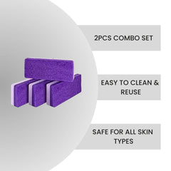 Smooth Feet Fast – 2PCS Foot Scrubber Callus Remover Tool