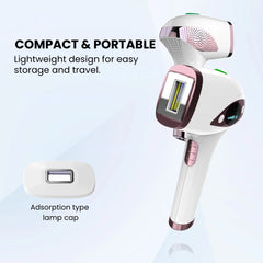 Smooth Skin IPL Hair Removal Device - compact portable