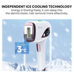 Smooth Skin IPL Hair Removal Device - cooling technology