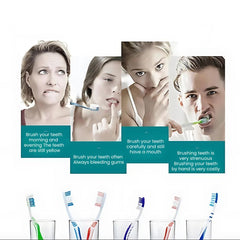 Soft Bristle Electric Toothbrush for Kids & Adults, 6-Speed