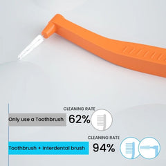 Soft Interdental Brushes 20pcs for Teeth & Braces Cleaning