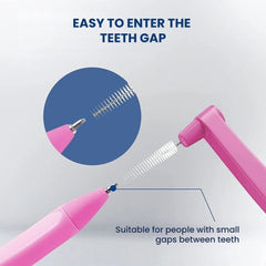 Soft Interdental Brushes 20pcs for Teeth & Braces Cleaning