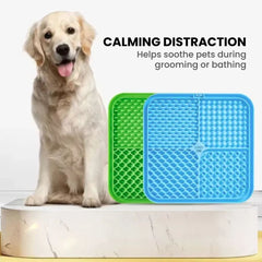 Soft Silicone Dog Lick Mat – Slow Feeder & Anxiety Relief