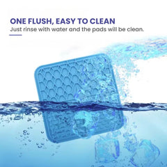 Soft Silicone Dog Lick Mat – Slow Feeder & Anxiety Relief