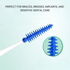 Soft Silicone Interdental Brushes for Braces Care 120pcs
