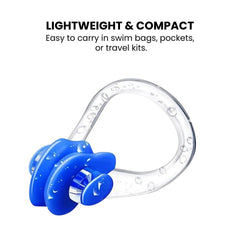 Soft Silicone Swim Nose Clip — Comfortable, Leak-Free - compact