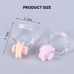 Soft Silicone Swim Nose Clip — Comfortable, Leak-Free - size