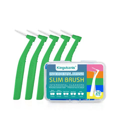 Soft Interdental Brushes 20pcs for Teeth & Braces Cleaning