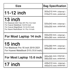 Soft Laptop Sleeve: MacBook, HP, Dell, Lenovo